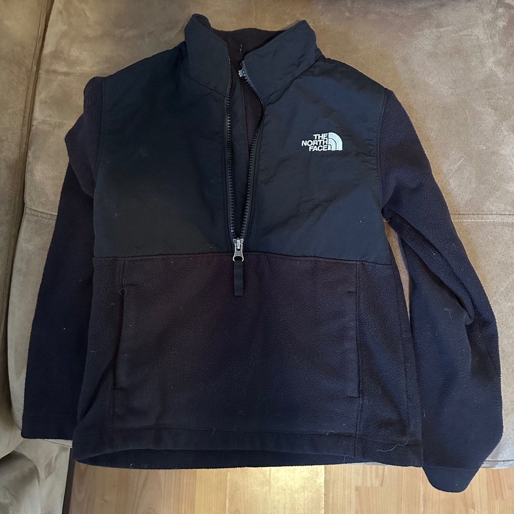 Boys Northface Quarter Zip Pullover